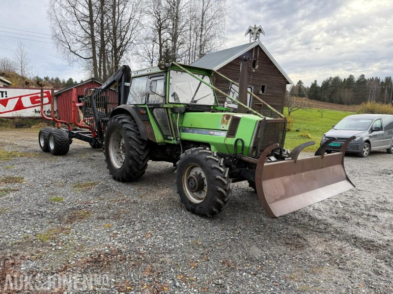 1981 Deutz DX 110A m/ tømmerhenger - Трактор: фото 3 1981 Deutz DX 110A m/ tømmerhenger - Трактор: фото 3