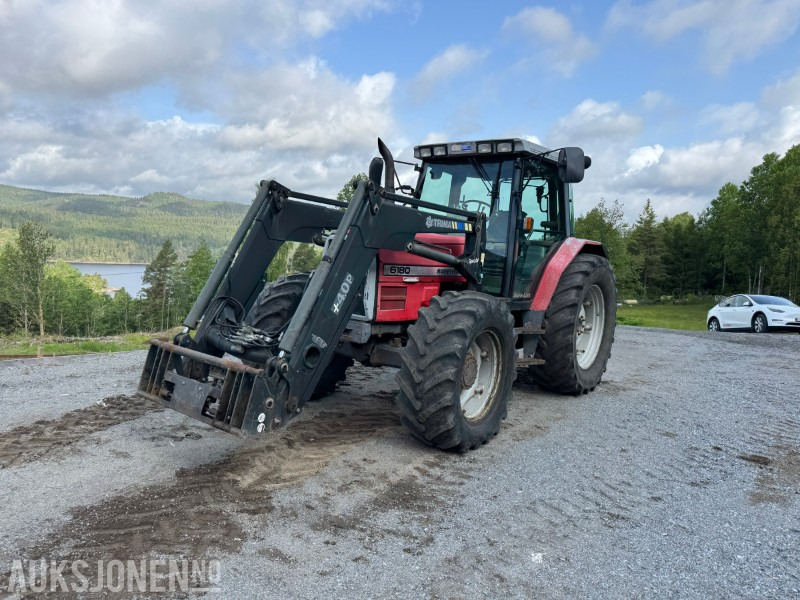1998 Massey Ferguson 6180 Traktor med frontlaster og vendegir - Трактор: фото 2 1998 Massey Ferguson 6180 Traktor med frontlaster og vendegir - Трактор: фото 2