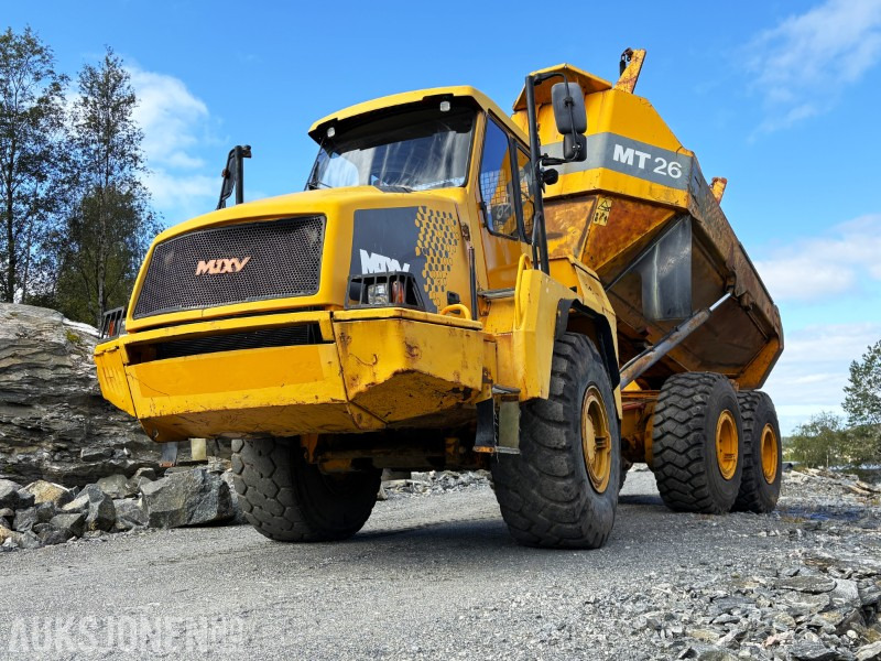 2002 Moxy MT26 - KUN 13 963 motortimer - registrert på sorte skilter - Внедорожный самосвал: фото 1 2002 Moxy MT26 - KUN 13 963 motortimer - registrert på sorte skilter - Внедорожный самосвал: фото 1