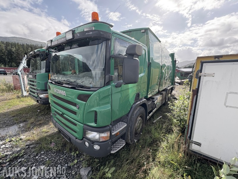 2006 Scania P380 2-kammers komprimatorbil - renovasjonsbil - bossbil - Мусоровоз: фото 1 2006 Scania P380 2-kammers komprimatorbil - renovasjonsbil - bossbil - Мусоровоз: фото 1