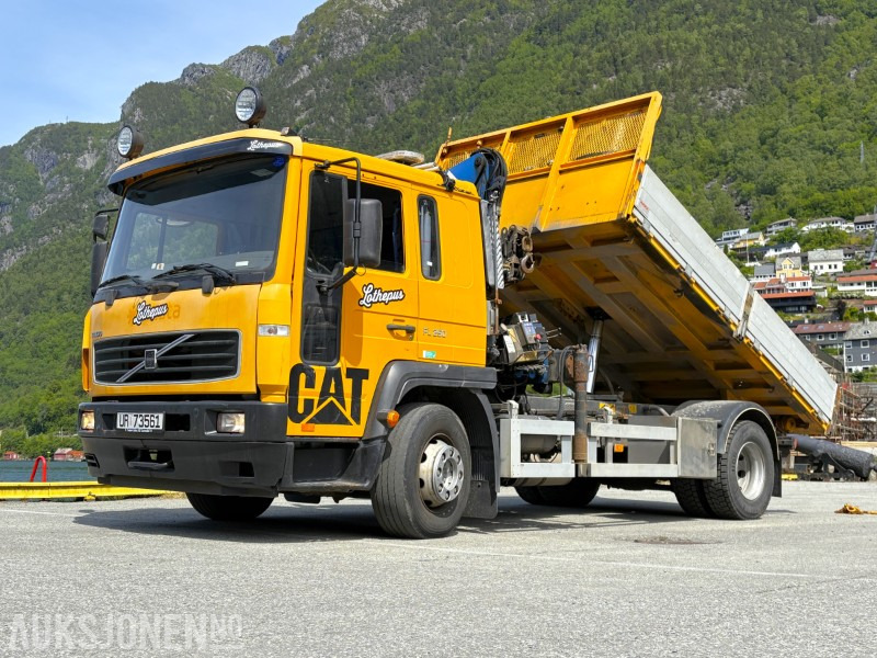 2006 Volvo FL 6 H kranbil med tipp - 229 139 km - EU godkjent til 21.02.2026 - Автоманипулятор: фото 1 2006 Volvo FL 6 H kranbil med tipp - 229 139 km - EU godkjent til 21.02.2026 - Автоманипулятор: фото 1