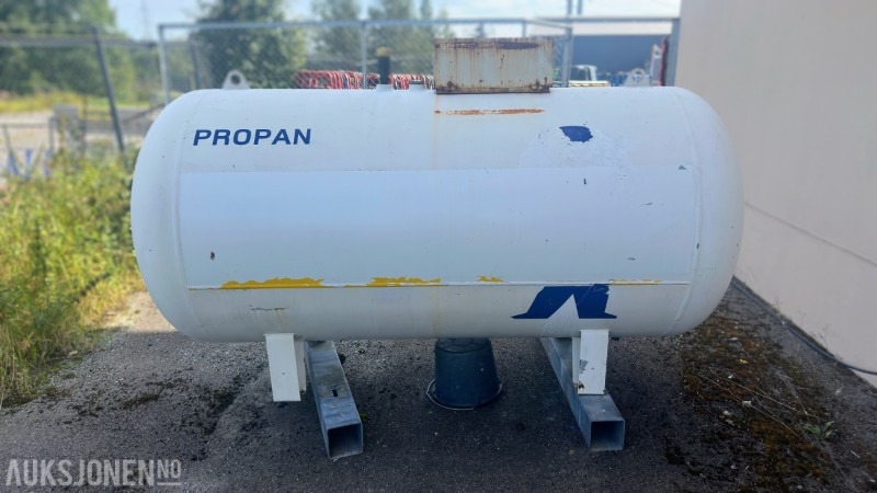 2007 Propantank 2.7 m³ Stasjonær - Строительное оборудование: фото 5 2007 Propantank 2.7 m³ Stasjonær - Строительное оборудование: фото 5