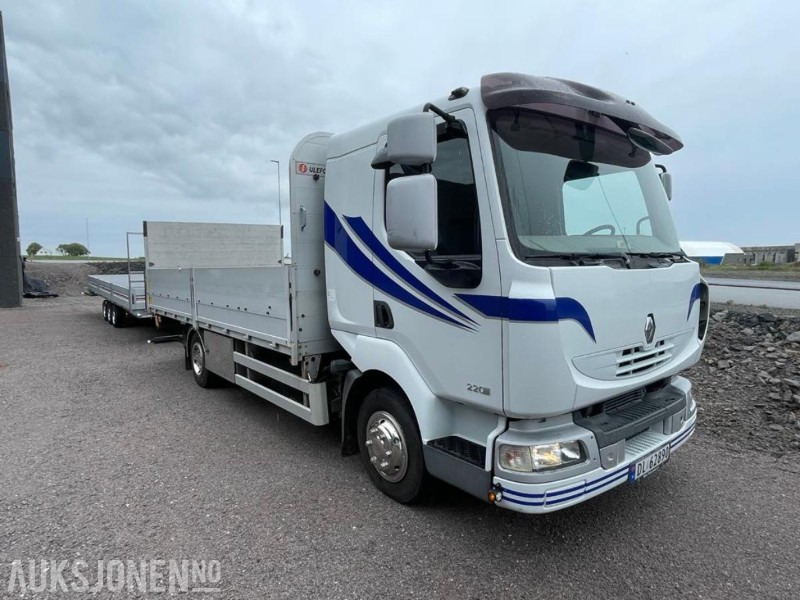 2007 RENAULT MIDLUM LASTEBIL - PLANBIL MED LIFT - 2022 BK-HENGEREN PHN 3565TTA 3 AKSLET MED VIPPEFUNKSJON- KUN 95544 KM! - Грузовик бортовой/ Платформа: фото 3 2007 RENAULT MIDLUM LASTEBIL - PLANBIL MED LIFT - 2022 BK-HENGEREN PHN 3565TTA 3 AKSLET MED VIPPEFUNKSJON- KUN 95544 KM! - Грузовик бортовой/ Платформа: фото 3