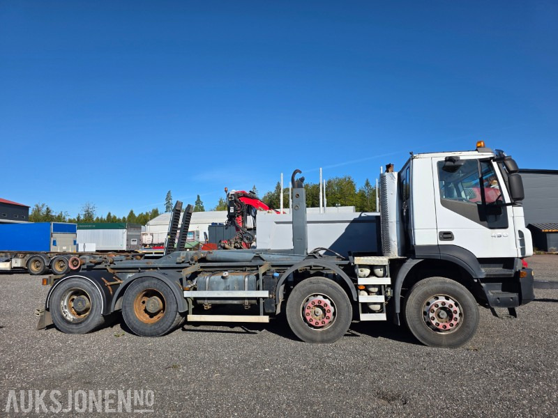 2008 Krokbil Iveco AD340T45 Krokbil - Kun 119622 km - 26 tonns hyvakran - Крюковой мультилифт: фото 5 2008 Krokbil Iveco AD340T45 Krokbil - Kun 119622 km - 26 tonns hyvakran - Крюковой мультилифт: фото 5