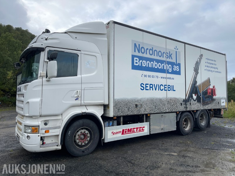 2009 Scania 480 R-serie Highline Skapbil med full sideåpning og Zepro baklift - Грузовик с закрытым кузовом: фото 2 2009 Scania 480 R-serie Highline Skapbil med full sideåpning og Zepro baklift - Грузовик с закрытым кузовом: фото 2