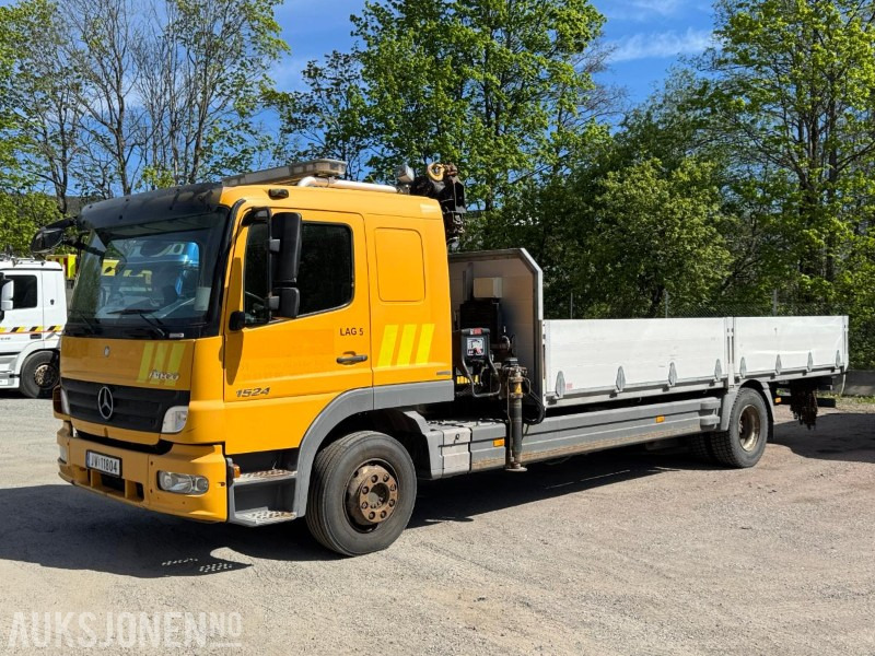 2010 Mercedes-Benz 1524L/54AT Kranbil / HIAB / EU-godkjent - Автоманипулятор: фото 1 2010 Mercedes-Benz 1524L/54AT Kranbil / HIAB / EU-godkjent - Автоманипулятор: фото 1