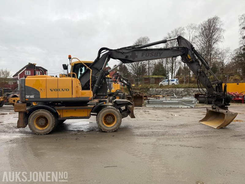 2010 Volvo EW160C HJULGRAVER STEELWRIST X20 TILTROTATOR SERVICEHISTORIKK. - Экскаватор: фото 4 2010 Volvo EW160C HJULGRAVER STEELWRIST X20 TILTROTATOR SERVICEHISTORIKK. - Экскаватор: фото 4
