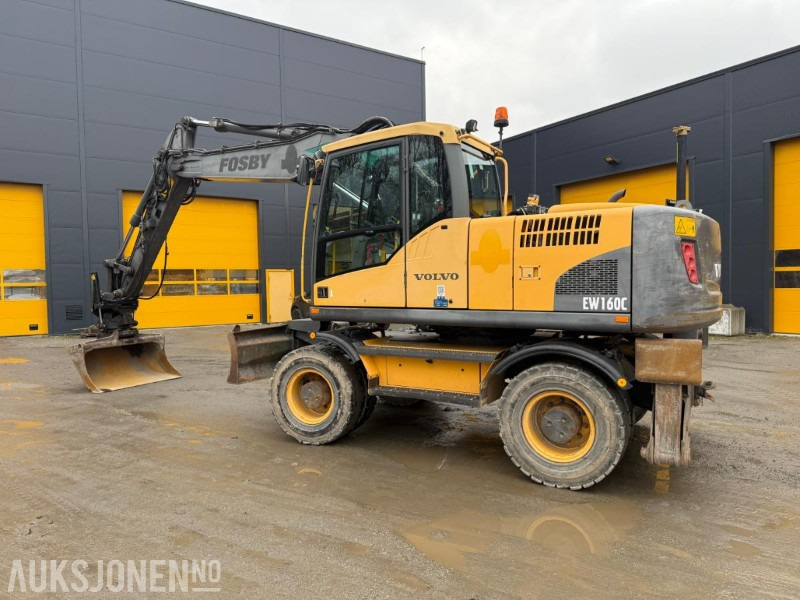 2010 Volvo EW160C HJULGRAVER STEELWRIST X20 TILTROTATOR SERVICEHISTORIKK. - Экскаватор: фото 5 2010 Volvo EW160C HJULGRAVER STEELWRIST X20 TILTROTATOR SERVICEHISTORIKK. - Экскаватор: фото 5