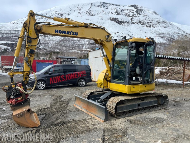 2011 Komatsu PC 78 US-8 Graver med Tiltrotator og tre skuffer - Экскаватор: фото 1 2011 Komatsu PC 78 US-8 Graver med Tiltrotator og tre skuffer - Экскаватор: фото 1