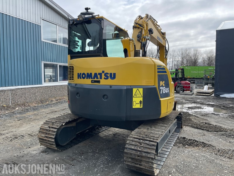 2011 Komatsu PC 78 US-8 Graver med Tiltrotator og tre skuffer - Экскаватор: фото 5 2011 Komatsu PC 78 US-8 Graver med Tiltrotator og tre skuffer - Экскаватор: фото 5