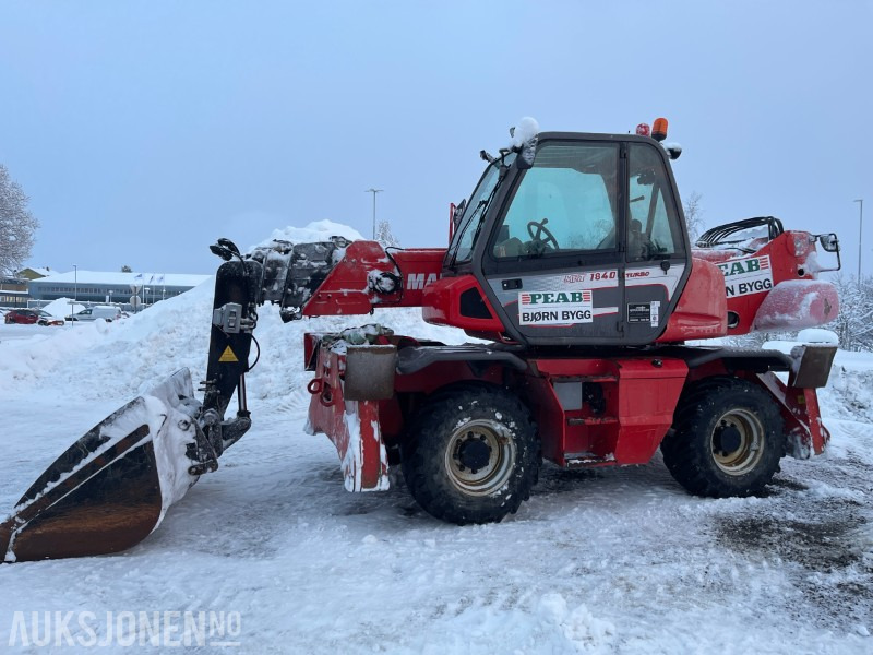 2011 Manitou Easy MRT 1840 Teleskoptruck med sving på hytte, 7368 timer - Телескопический погрузчик: фото 2 2011 Manitou Easy MRT 1840 Teleskoptruck med sving på hytte, 7368 timer - Телескопический погрузчик: фото 2