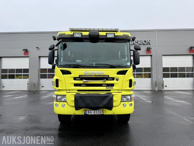 2011 Scania P400 4x4 - brannbil - mannskapsbil - godt utstyrt - nylig EU-godkjent - Пожарная машина: фото 2 2011 Scania P400 4x4 - brannbil - mannskapsbil - godt utstyrt - nylig EU-godkjent - Пожарная машина: фото 2