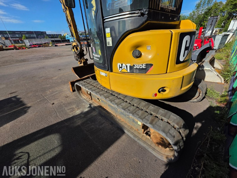 2012 Cat 305E minigraver med pusseskuff - Engcon tiltrotator - Pusseskuff - S40 - Мини-экскаватор: фото 4 2012 Cat 305E minigraver med pusseskuff - Engcon tiltrotator - Pusseskuff - S40 - Мини-экскаватор: фото 4