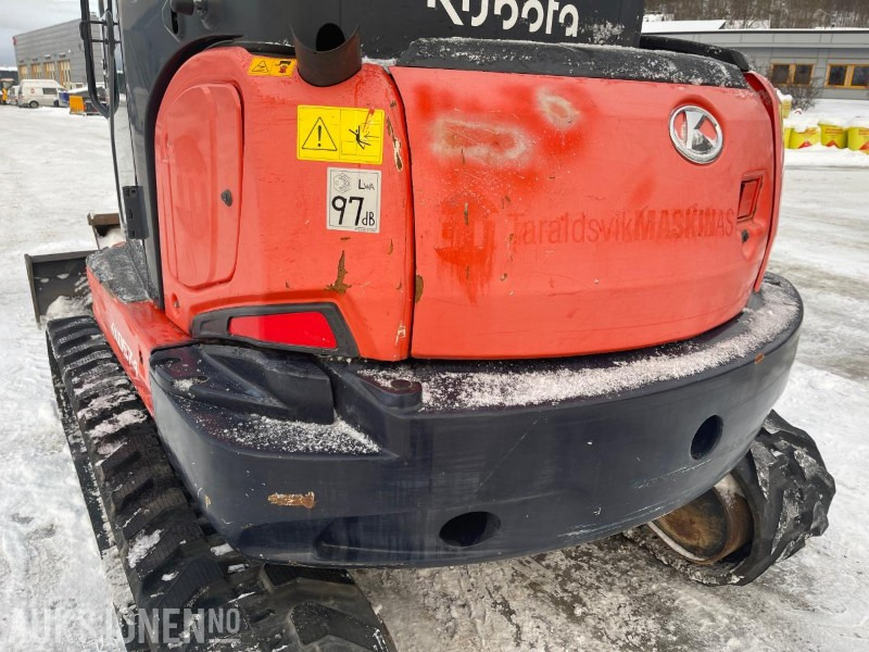 Мини-экскаватор 2012 Kubota KX057-4 Gravemaskin med tiltrotator, tre skuffer, kun 4408 timer: фото 25 Мини-экскаватор 2012 Kubota KX057-4 Gravemaskin med tiltrotator, tre skuffer, kun 4408 timer: фото 25