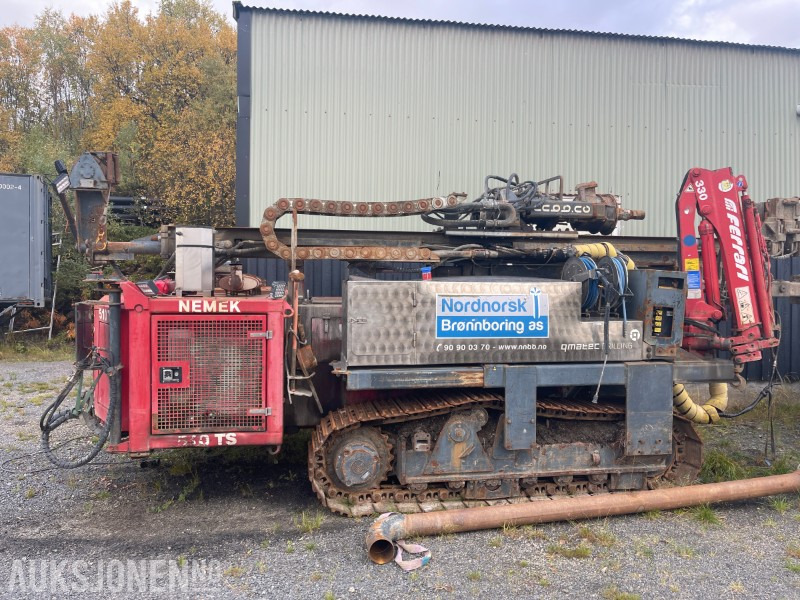2012 Nemek 510 TS Borerigg med kran, 13724 Timer - Буровая машина: фото 3 2012 Nemek 510 TS Borerigg med kran, 13724 Timer - Буровая машина: фото 3