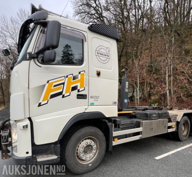 2012 Volvo FH12 krokbil med Hiab krok og brøyteplate – 521 hk – EU-godkjent til 09/2026 - Крюковой мультилифт: фото 4 2012 Volvo FH12 krokbil med Hiab krok og brøyteplate – 521 hk – EU-godkjent til 09/2026 - Крюковой мультилифт: фото 4