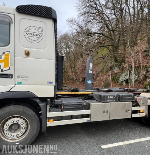 2012 Volvo FH12 krokbil med Hiab krok og brøyteplate – 521 hk – EU-godkjent til 09/2026 - Крюковой мультилифт: фото 5 2012 Volvo FH12 krokbil med Hiab krok og brøyteplate – 521 hk – EU-godkjent til 09/2026 - Крюковой мультилифт: фото 5