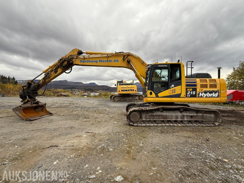 2014 Komatsu Hb 215-2 Gravemaskin - Leica GPS - Engcon Tilt - 7035T - Экскаватор: фото 2 2014 Komatsu Hb 215-2 Gravemaskin - Leica GPS - Engcon Tilt - 7035T - Экскаватор: фото 2