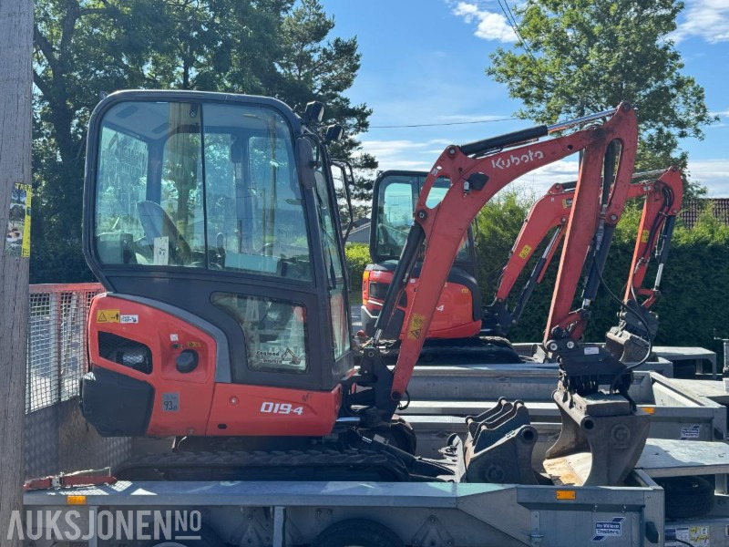 2014 Kubota KX019-4 minigraver med 3 skuffer - Мини-экскаватор: фото 4 2014 Kubota KX019-4 minigraver med 3 skuffer - Мини-экскаватор: фото 4