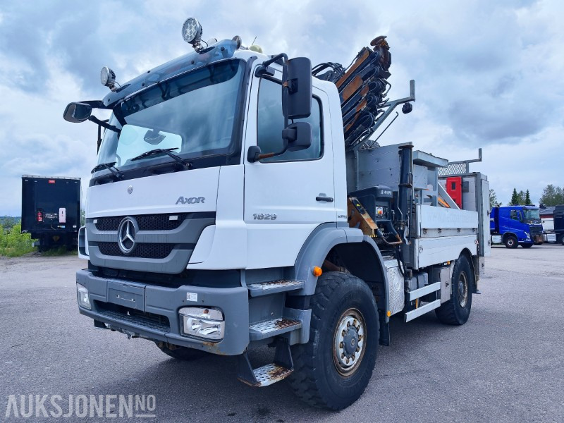 2014 Mercedes-Benz AXOR 1829 PLANBIL MED KRAN 14TM HIAB XS 144 HIPRO - Автоманипулятор: фото 1 2014 Mercedes-Benz AXOR 1829 PLANBIL MED KRAN 14TM HIAB XS 144 HIPRO - Автоманипулятор: фото 1