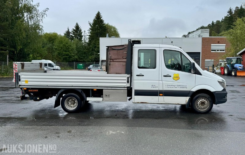 2014 Mercedes-Benz Sprinter 516 CDI planbil, 5-tonn, dobbelkabin, bakløft, lysbjelke - Грузовик бортовой/ Платформа: фото 4 2014 Mercedes-Benz Sprinter 516 CDI planbil, 5-tonn, dobbelkabin, bakløft, lysbjelke - Грузовик бортовой/ Платформа: фото 4