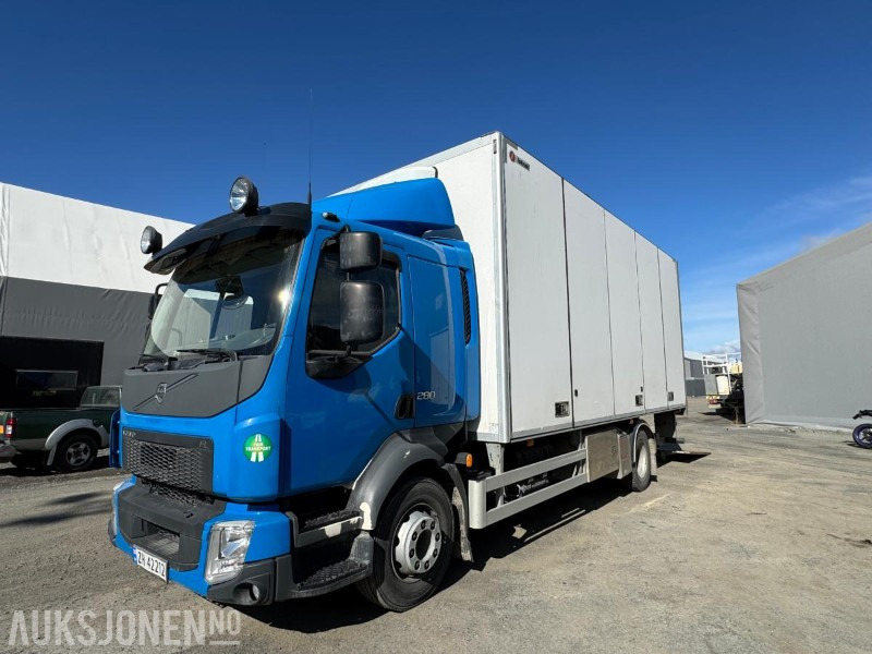 2014 Volvo FL280 4x2 Skapbil - Zepro 2T Bakløft - Varme i skap - Full åpning - Service - 130169KM - Грузовик с закрытым кузовом: фото 1 2014 Volvo FL280 4x2 Skapbil - Zepro 2T Bakløft - Varme i skap - Full åpning - Service - 130169KM - Грузовик с закрытым кузовом: фото 1
