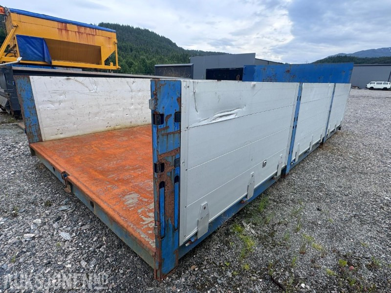 2015 GMM Kranflak på krokløftramme med Aluminiumskarmer - Контейнер для мультилифта: фото 4 2015 GMM Kranflak på krokløftramme med Aluminiumskarmer - Контейнер для мультилифта: фото 4