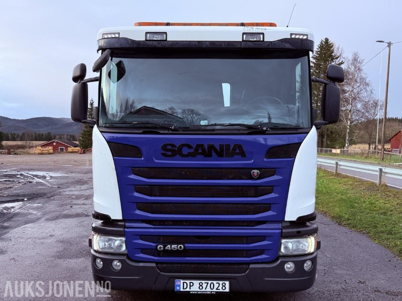 2015 Scania G450 EURO 6 444933 km - Styrbar boggi og Webasto - Крюковой мультилифт: фото 2 2015 Scania G450 EURO 6 444933 km - Styrbar boggi og Webasto - Крюковой мультилифт: фото 2