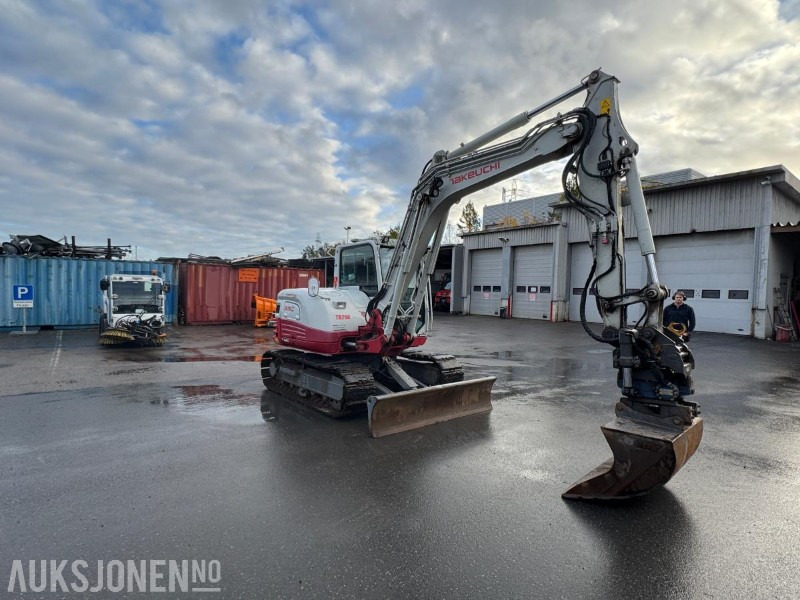 2015 Takeuchi TB290 beltegraver – tiltrotator, servicehistorikk, sentralsmøring og Webasto – godt utstyrt - Экскаватор: фото 2 2015 Takeuchi TB290 beltegraver – tiltrotator, servicehistorikk, sentralsmøring og Webasto – godt utstyrt - Экскаватор: фото 2