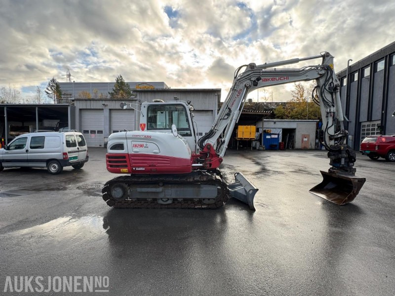 2015 Takeuchi TB290 beltegraver – tiltrotator, servicehistorikk, sentralsmøring og Webasto – godt utstyrt - Экскаватор: фото 3 2015 Takeuchi TB290 beltegraver – tiltrotator, servicehistorikk, sentralsmøring og Webasto – godt utstyrt - Экскаватор: фото 3