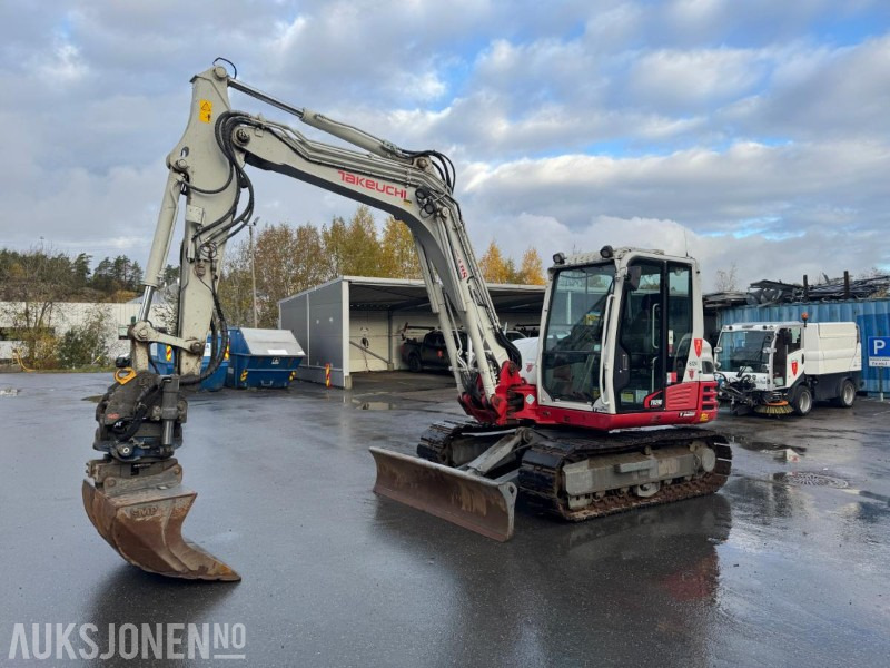 2015 Takeuchi TB290 beltegraver – tiltrotator, servicehistorikk, sentralsmøring og Webasto – godt utstyrt - Экскаватор: фото 1 2015 Takeuchi TB290 beltegraver – tiltrotator, servicehistorikk, sentralsmøring og Webasto – godt utstyrt - Экскаватор: фото 1
