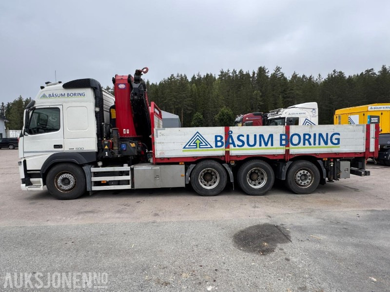 2015 Volvo FM 500 kranbil / 8x4 / HMF 5020-K6 kran med jibb / 88464 km - Автоманипулятор: фото 2 2015 Volvo FM 500 kranbil / 8x4 / HMF 5020-K6 kran med jibb / 88464 km - Автоманипулятор: фото 2