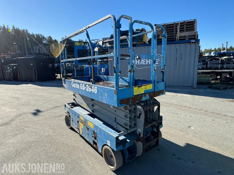2016 Genie GS-2646 batteridreven sakselift / 10m / Årskontrollert - Подъёмник: фото 3 2016 Genie GS-2646 batteridreven sakselift / 10m / Årskontrollert - Подъёмник: фото 3