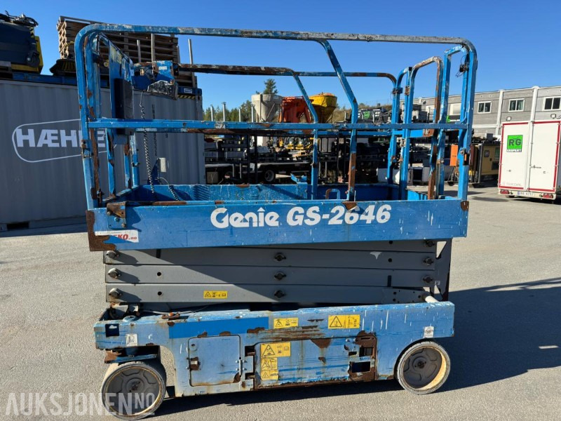 2016 Genie GS-2646 batteridreven sakselift / 10m / Årskontrollert - Подъёмник: фото 2 2016 Genie GS-2646 batteridreven sakselift / 10m / Årskontrollert - Подъёмник: фото 2