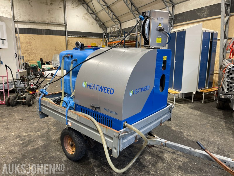 2016 Heatweed Mid Series 22/8 Steamer/Dampvasker, kun 85 timer - Строительное оборудование: фото 1 2016 Heatweed Mid Series 22/8 Steamer/Dampvasker, kun 85 timer - Строительное оборудование: фото 1