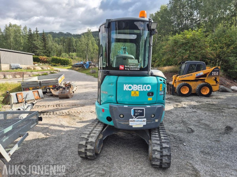 2016 Kobelco SK28SR-6, minigraver, 746 timer, AC - Мини-экскаватор: фото 4 2016 Kobelco SK28SR-6, minigraver, 746 timer, AC - Мини-экскаватор: фото 4