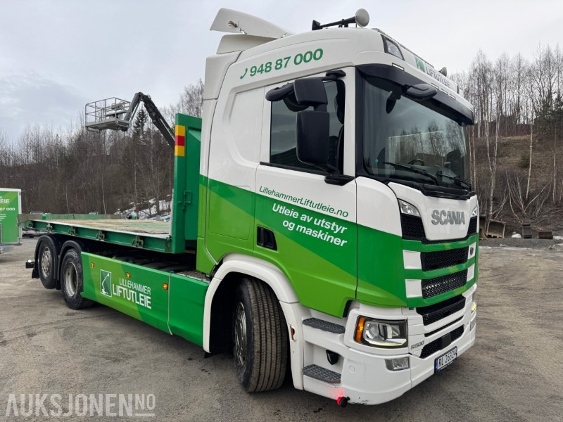 2017 Scania R-serie EURO 6 krokbil - Крюковой мультилифт: фото 4 2017 Scania R-serie EURO 6 krokbil - Крюковой мультилифт: фото 4