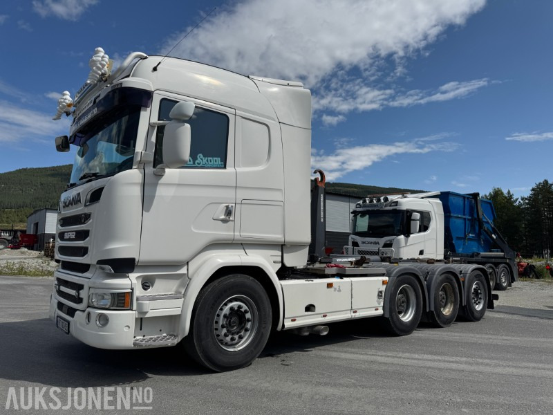 2017 Scania R730 4-akslet krokbil 8X4, EURO 6, KRANHYDRAULIKK, EVOLUTION 125 - Крюковой мультилифт: фото 1 2017 Scania R730 4-akslet krokbil 8X4, EURO 6, KRANHYDRAULIKK, EVOLUTION 125 - Крюковой мультилифт: фото 1