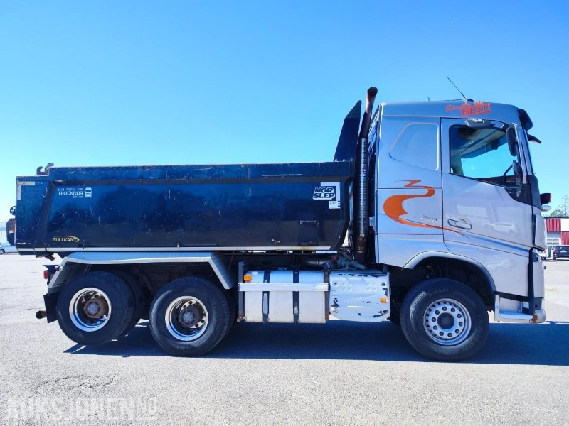 2017 Volvo FH 6x4 med Norslep dumperkasse – Tandemløft, brøyteopplegg og komplett tilhengeropplegg - Самосвал: фото 5 2017 Volvo FH 6x4 med Norslep dumperkasse – Tandemløft, brøyteopplegg og komplett tilhengeropplegg - Самосвал: фото 5