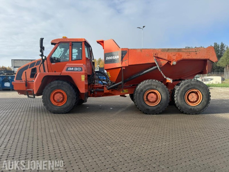 2018 Doosan DA30 DUMPER SERVICEHISTORIKK SENTRALSMØRING. - Внедорожный самосвал: фото 3 2018 Doosan DA30 DUMPER SERVICEHISTORIKK SENTRALSMØRING. - Внедорожный самосвал: фото 3