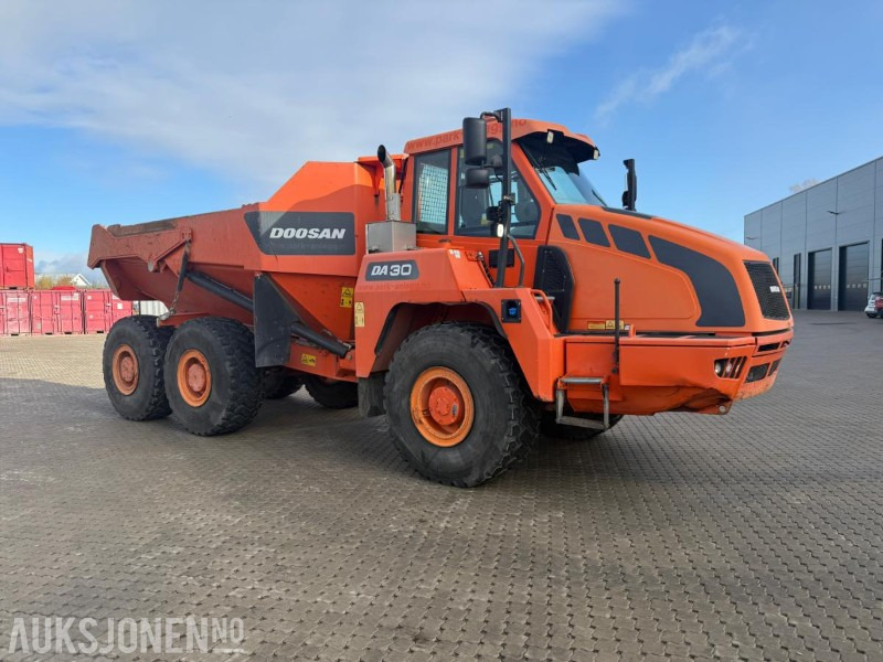 2018 Doosan DA30 DUMPER SERVICEHISTORIKK SENTRALSMØRING. - Внедорожный самосвал: фото 2 2018 Doosan DA30 DUMPER SERVICEHISTORIKK SENTRALSMØRING. - Внедорожный самосвал: фото 2
