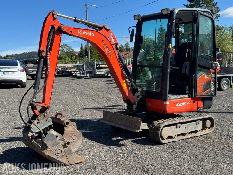 2018 Kubota KX019-4 minigraver med 3 skuffer - Мини-экскаватор: фото 1 2018 Kubota KX019-4 minigraver med 3 skuffer - Мини-экскаватор: фото 1
