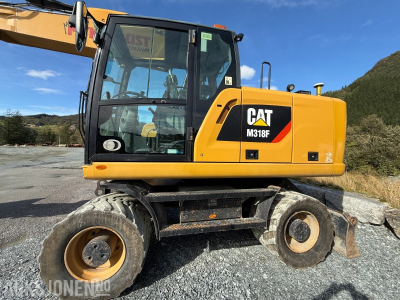 2018 Velholdt Cat M318F Hjulgraver med OilQuick Rotortilt, 9577 timer - Экскаватор: фото 3 2018 Velholdt Cat M318F Hjulgraver med OilQuick Rotortilt, 9577 timer - Экскаватор: фото 3
