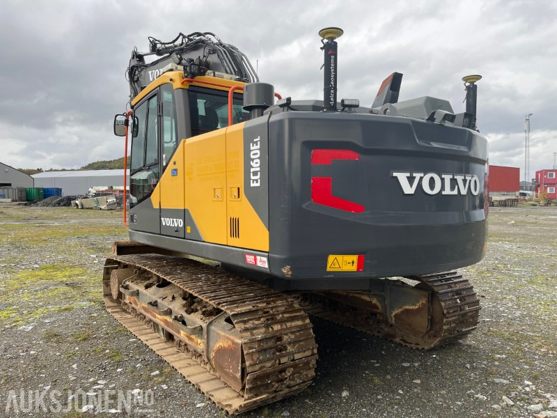 2018 Volvo EC 160 EL Gravemaskin med Engcon tiltrotator, Leica GPS, Sentralsmøring, Hk S60, 5327 timer - Экскаватор: фото 4 2018 Volvo EC 160 EL Gravemaskin med Engcon tiltrotator, Leica GPS, Sentralsmøring, Hk S60, 5327 timer - Экскаватор: фото 4
