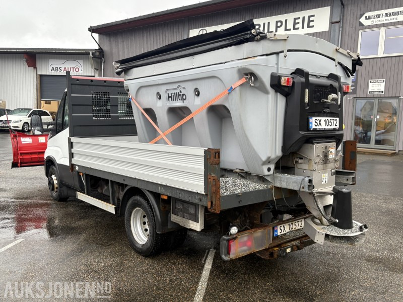 2019 Iveco Daily planbil m/ Hilltip IceStriker og Western Wide-Out brøyteplog - EU godkjent til 04.11.2026 - Грузовик бортовой/ Платформа: фото 4 2019 Iveco Daily planbil m/ Hilltip IceStriker og Western Wide-Out brøyteplog - EU godkjent til 04.11.2026 - Грузовик бортовой/ Платформа: фото 4