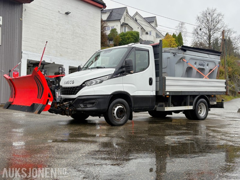 2019 Iveco Daily planbil m/ Hilltip IceStriker og Western Wide-Out brøyteplog - EU godkjent til 04.11.2026 - Грузовик бортовой/ Платформа: фото 1 2019 Iveco Daily planbil m/ Hilltip IceStriker og Western Wide-Out brøyteplog - EU godkjent til 04.11.2026 - Грузовик бортовой/ Платформа: фото 1