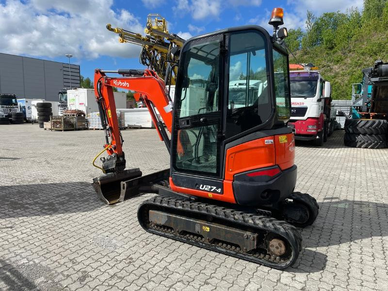 2021 Kubota U27-4 HI Minigraver - KUN 1109 TIMER - Мини-экскаватор: фото 3 2021 Kubota U27-4 HI Minigraver - KUN 1109 TIMER - Мини-экскаватор: фото 3