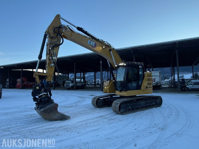 2022 Cat 325 beltegraver, levert ny i 2024 – 232 timer – Makin 3D GPS, ny tiltrotator, Webasto - Экскаватор: фото 1 2022 Cat 325 beltegraver, levert ny i 2024 – 232 timer – Makin 3D GPS, ny tiltrotator, Webasto - Экскаватор: фото 1