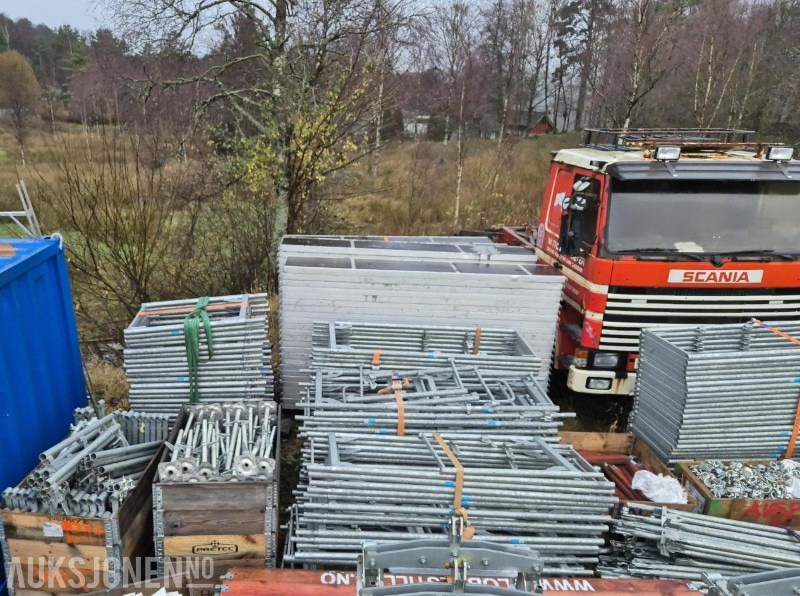 2023 Global Stillas - Stor stillaspakke - Fasadestillas - Brukt på kun 1 prosjekt - Строительное оборудование: фото 5 2023 Global Stillas - Stor stillaspakke - Fasadestillas - Brukt på kun 1 prosjekt - Строительное оборудование: фото 5