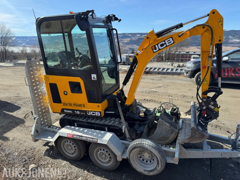 2024 JCB 19 C-1 MINIGRAVER, 3 SKUFFER, PIGGHAMMER, MASKINHENGER, KUN 200 TIMER, UTVIDET GARANTI - Мини-экскаватор: фото 4 2024 JCB 19 C-1 MINIGRAVER, 3 SKUFFER, PIGGHAMMER, MASKINHENGER, KUN 200 TIMER, UTVIDET GARANTI - Мини-экскаватор: фото 4